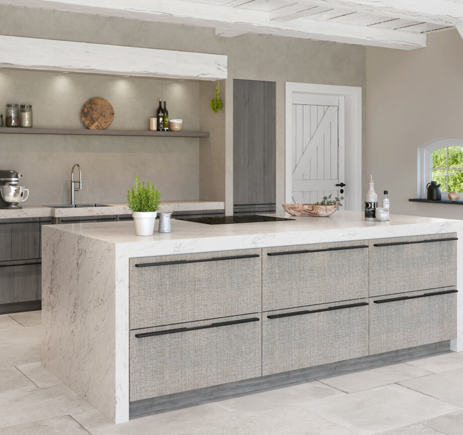Elegant kitchen workspace
